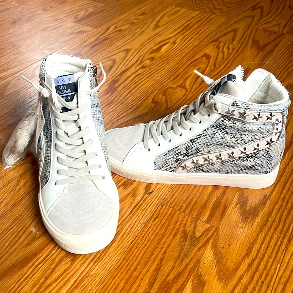 Vintage Havana Lexus Star Dayna Snake White sz 7.5 BRAND NEW